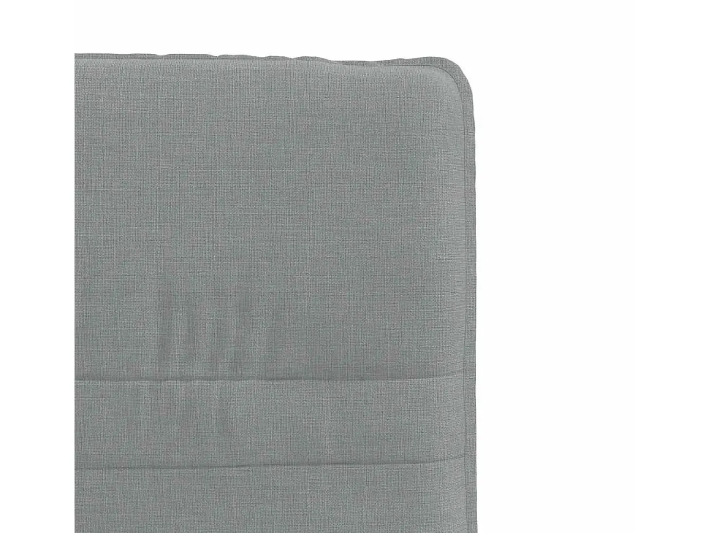 Juego de 6 sillas de comedor de tela gris claro