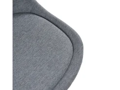 Juego de 4 Sillas de Comedor Escandinavas Confortables - Gris