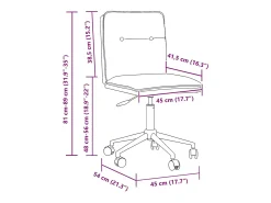 Juego de 4 sillas de comedor de piel sintética negra