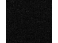 Juego de 2 sillas de comedor de tela negra