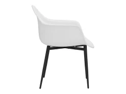 Juego de 2 Sillas de comedor blancas PP ES468492