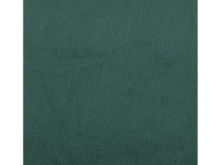 Juego de 2 sillas de comedor de terciopelo verde oscuro