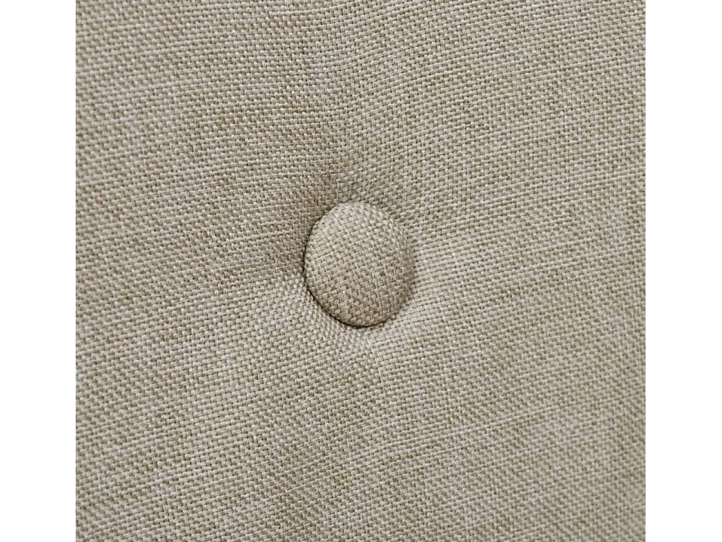 Juego de 2 Sillas de comedor tela y madera maciza de roble beige ES142552