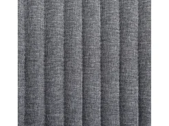 Juego de 4 sillas de comedor de tela gris oscuro