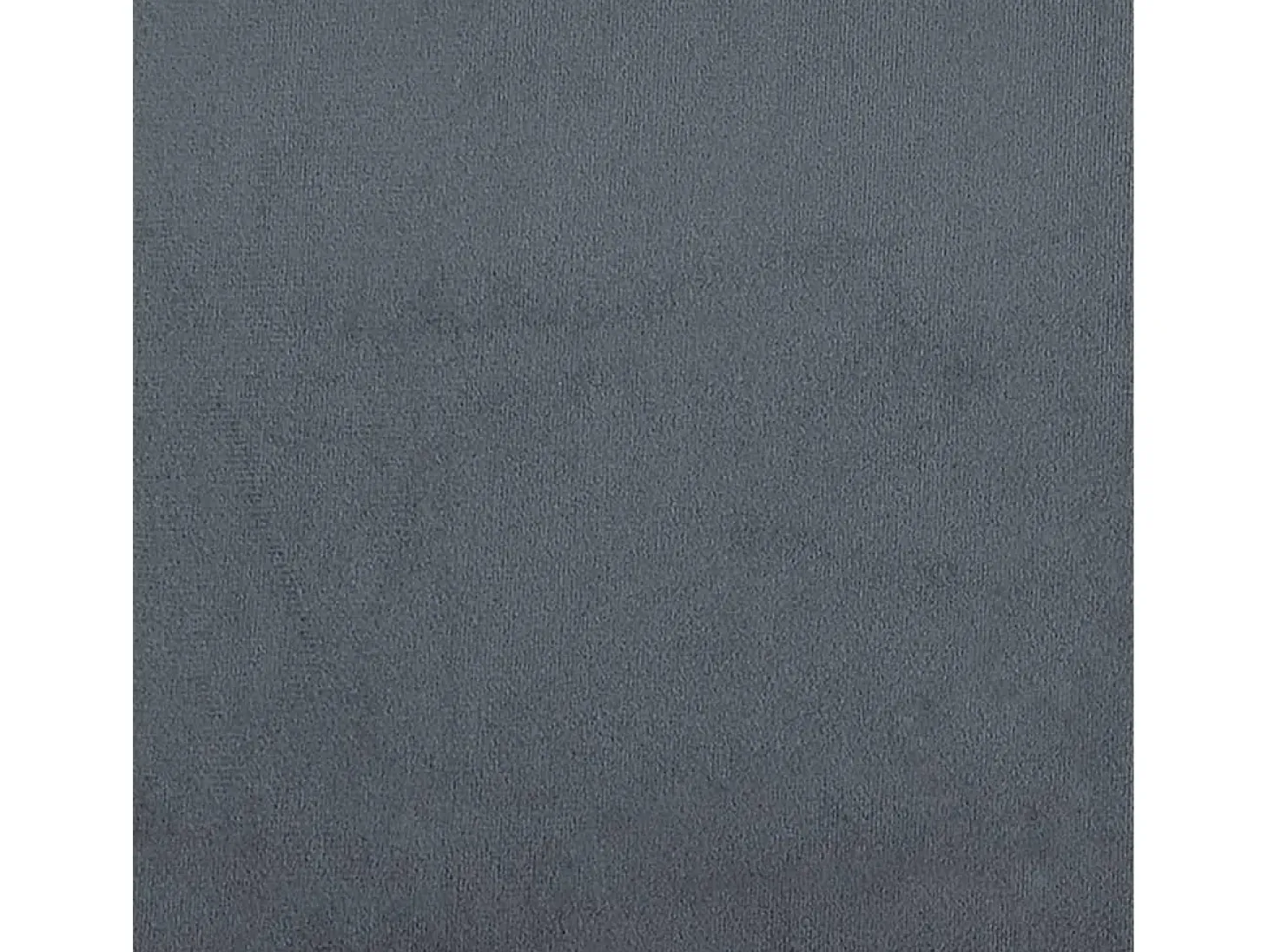 Juego de 2 sillas de comedor de terciopelo gris oscuro