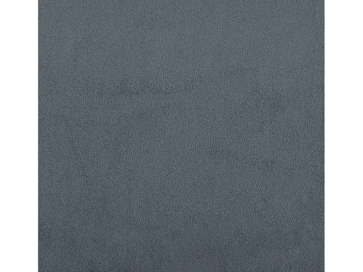 Juego de 2 sillas de comedor de terciopelo gris oscuro