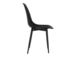Juego de 6 Sillas de comedor negras PP ES317102