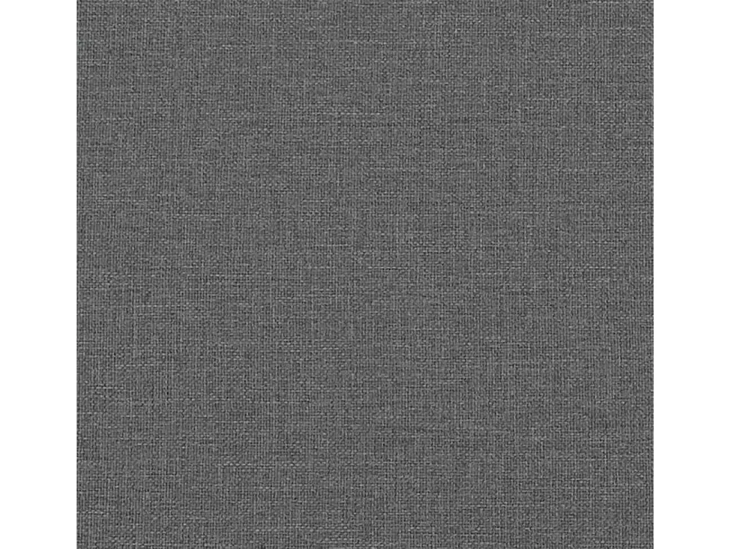 Juego de 2 sillas de comedor de tela gris oscuro