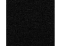 Juego de 2 sillas de comedor de tela negra