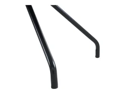 Juego de 2 sillas de comedor de terciopelo gris claro con respaldo de rombos y patas de metal negro