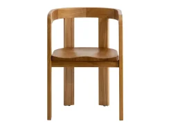 Juego de 2 sillas de madera de mindy Suzie con reposabrazos