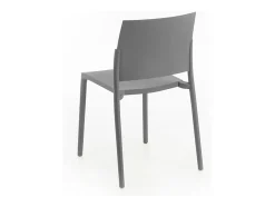 Juego de 4 sillas de salón apilables