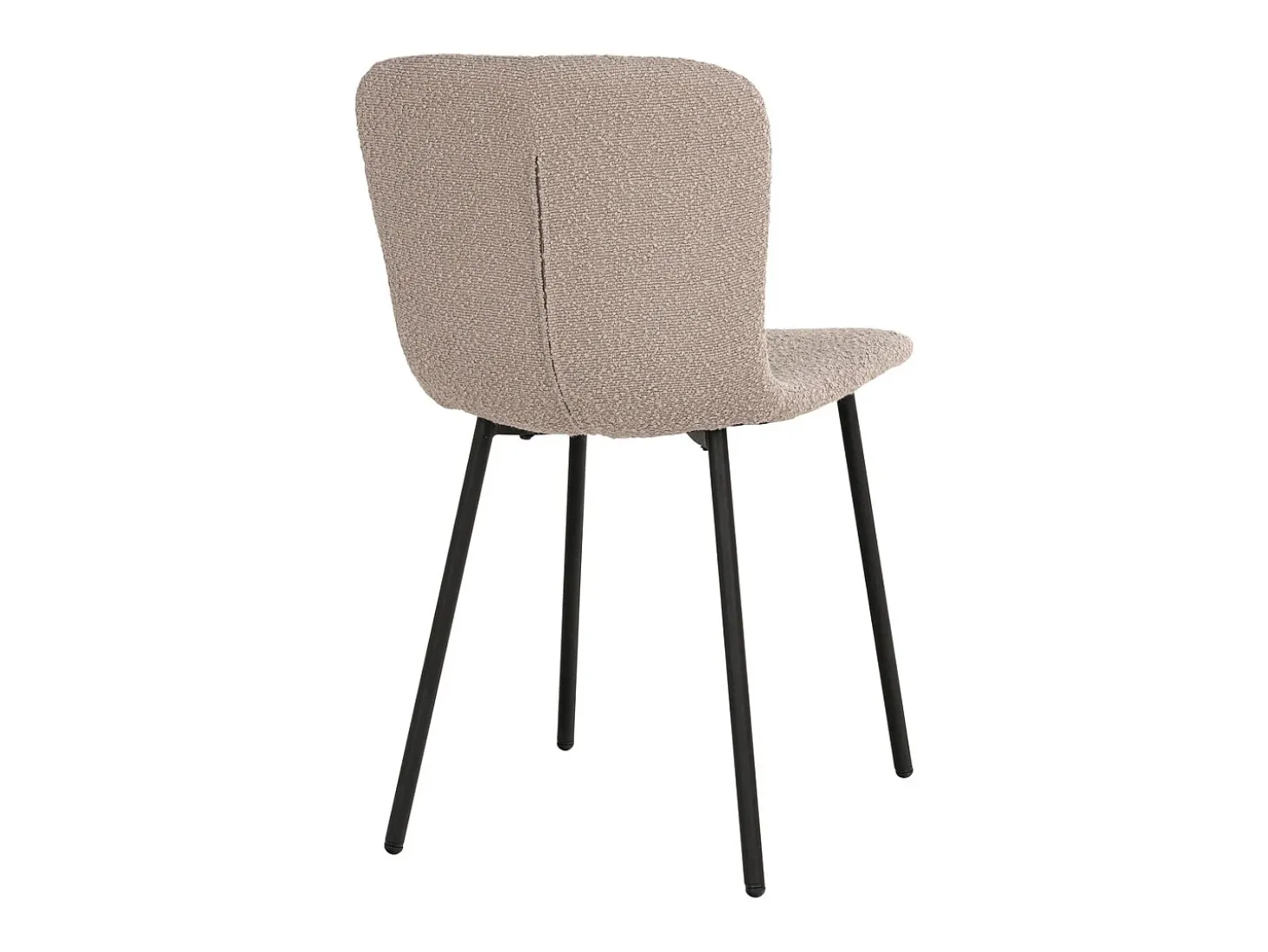 Juego de 2 Sillas Halden, Beige, 52,5x44,5x76,5 cm, Kendra Home