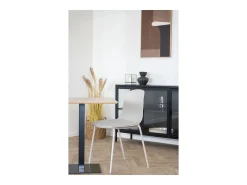 Juego de 2 Sillas Madalena, Gris, 53x50x85 cm, Kendra Home