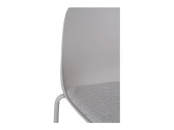 Juego de 2 Sillas Madalena, Gris, 53x50x85 cm, Kendra Home