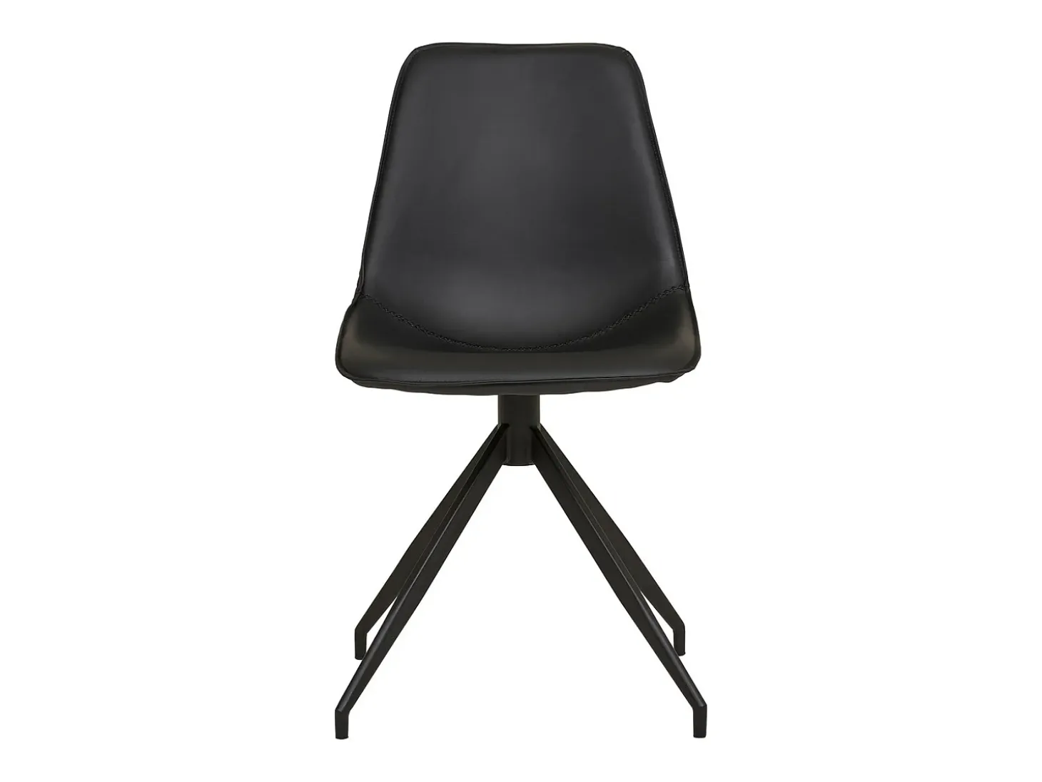 Juego de 2 Sillas Monaco 2, Negro, 56x48x86 cm, Kendra Home