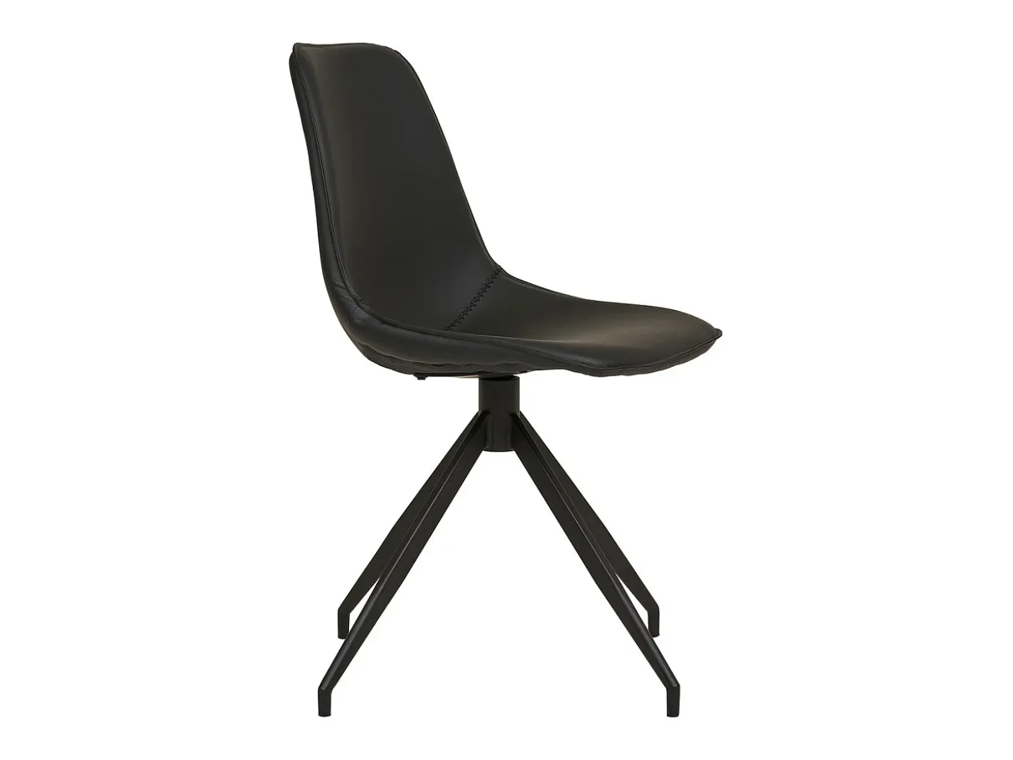 Juego de 2 Sillas Monaco 2, Negro, 56x48x86 cm, Kendra Home