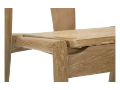 Juego de 2 Sillas Natura 7, Marrón, 56x53x76 cm, Kendra Home