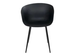 Juego de 2 Sillas Roda, Negro, 56x55x78 cm, Kendra Home
