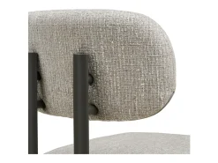Juego de 2 Sillas Royan, Gris, 53x50x80,5 cm, Kendra Home