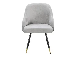 Juego de 2 sillas tapizadas "Harmony" - 54 x 57 x 90 cm - Beige
