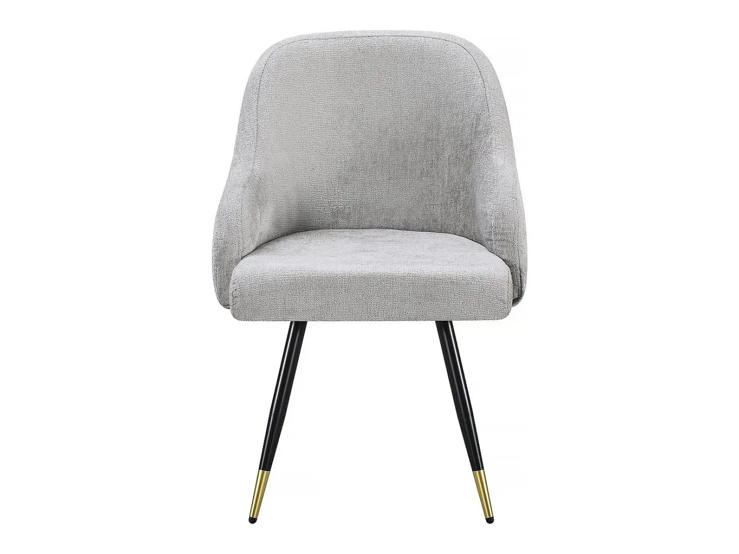 Juego de 2 sillas tapizadas "Harmony" - 54 x 57 x 90 cm - Beige