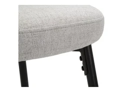 Juego de 2 Taburetes Altos VKH432, Gris, 52x59x108 cm, Kendra Home