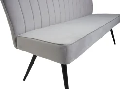 Juego de comedor MCW-K16 (3 piezas), gris claro