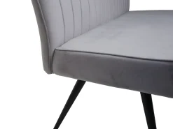 Juego de comedor MCW-K16 (3 piezas), gris claro