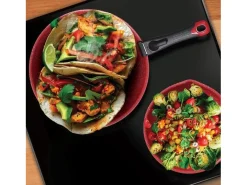 Juego de utensilios de cocina de 10 piezas apto para todo tipo de cocinas, incluidas las de inducción.
