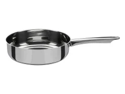 Juego de utensilios de cocina de 3 piezas con 1 cacerola - Apto para inducción - Acero inoxidable