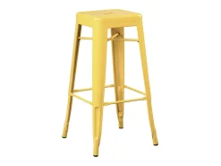 Kontoir taburete de acero beige brillante 76 cm-Color Verde pistacho