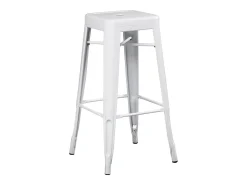 Kontoir taburete de acero beige brillante 76 cm-Color Verde caqui