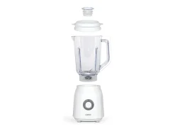 Licuadora de 1,5 l, 600 W - 22 000 rpm - 2 velocidades - Turbo White