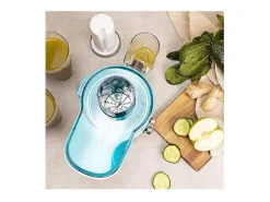 Licuadora orbital Juice&Fresh 400 Titan White Cecotec 400W 2000 rpm 2 velocidades inox