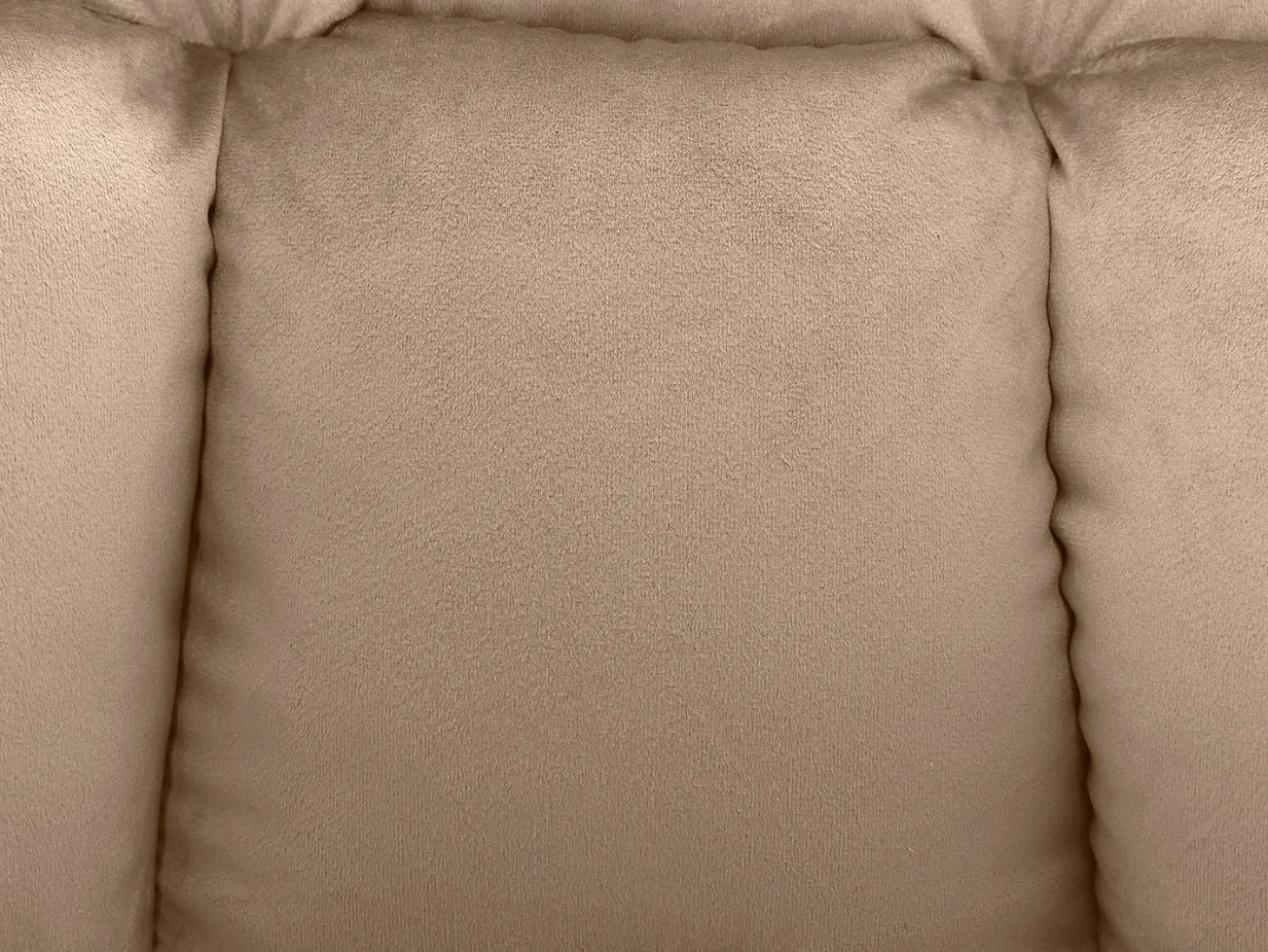 Lote de 6 sillas con reposabrazos - Terciopelo y metal dorado - Beige - PEGA