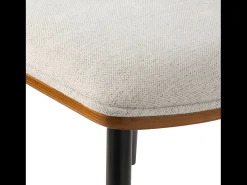 Lote de 2 sillas crema Babette - H79 cm