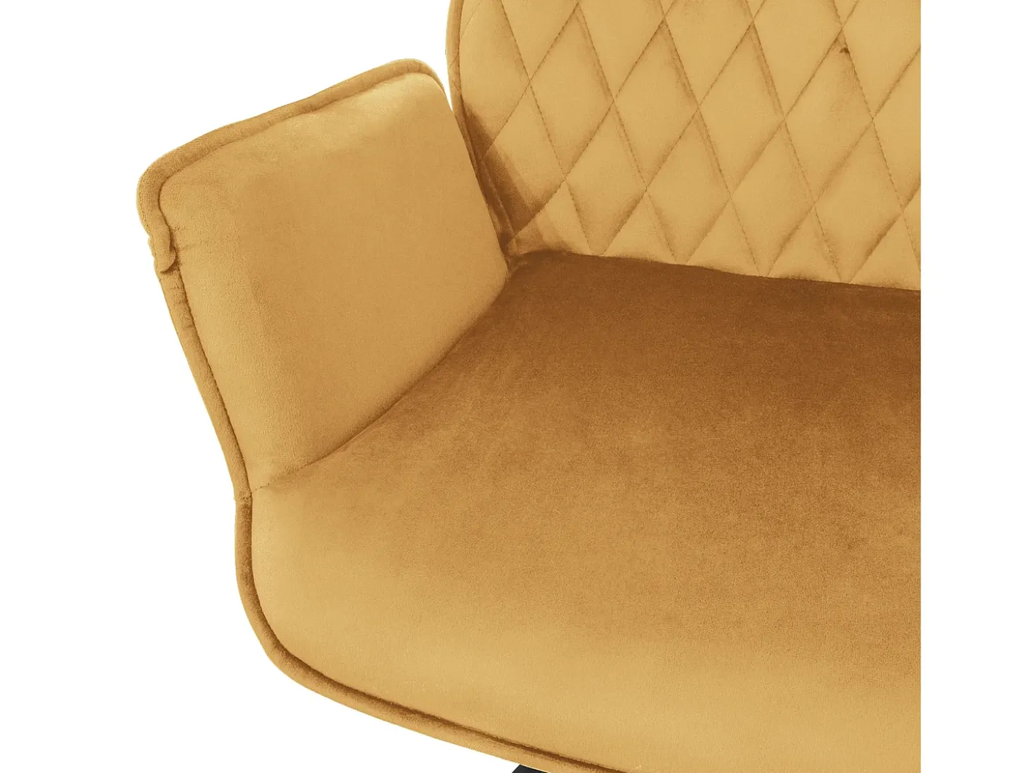 Lote de 2 sillas de comedor giratorias sillón de comedor sillón de salón de terciopelo giratorio 180