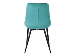 Lote de 2 sillas de comedor sillas de cocina sillas de salón sillas tapizadas terciopelo