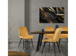 Lote de 2 sillas de comedor sillas de cocina sillas de salón sillas tapizadas terciopelo