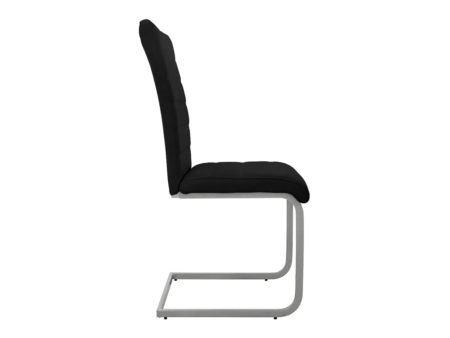 Lote de 2 sillas de comedor Silla de cocina Silla cantilever Silla tapizada Silla columpio