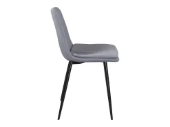 Lote de 4 sillas diseño Yam – Tejido a rayas azul