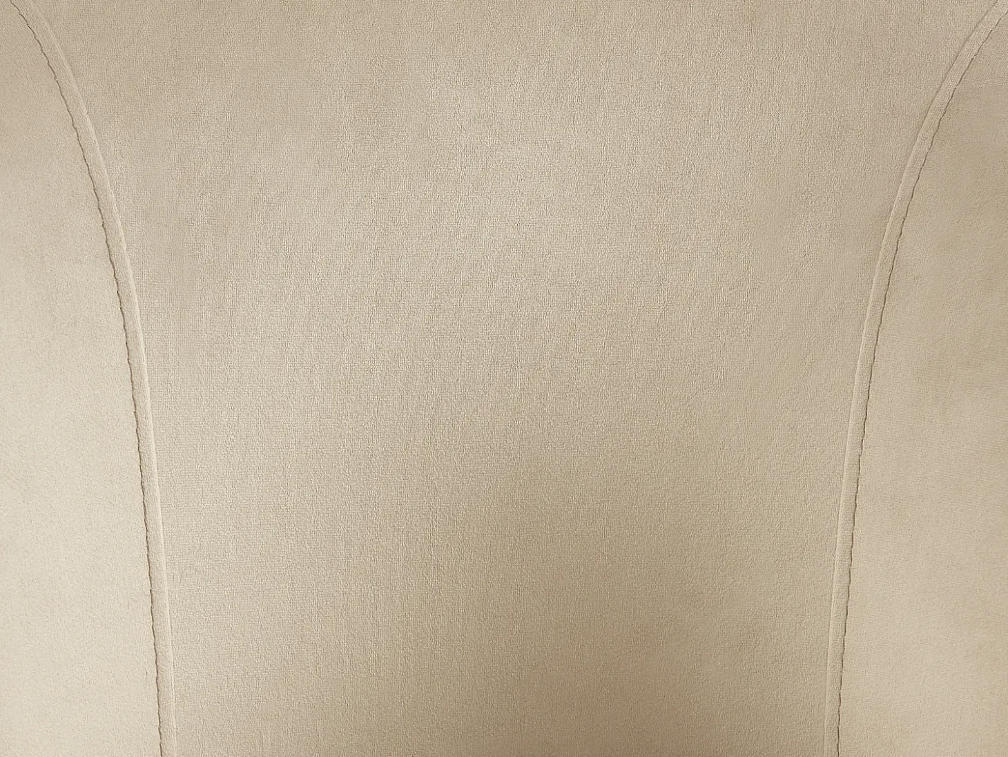 Lote de 2 taburetes de bar de terciopelo y metal dorado - Beige - POLPONA de Pascal MORABITO