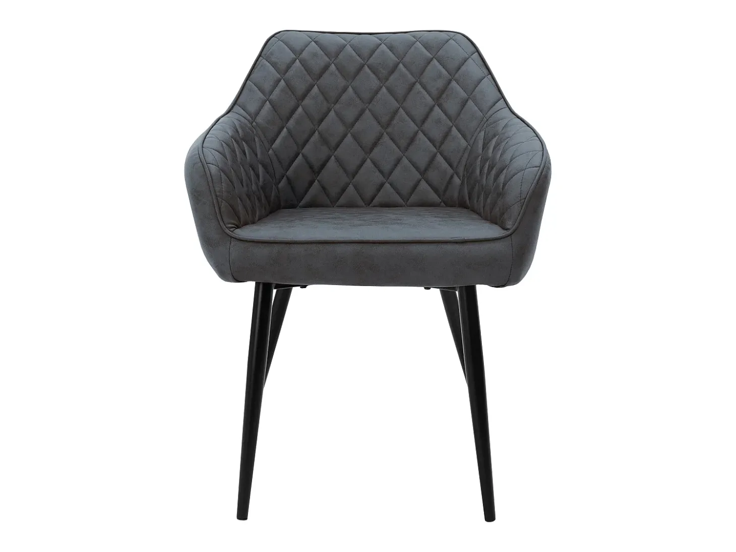 Lote 6x sillas de comedor sillones de salón material sintético antracita