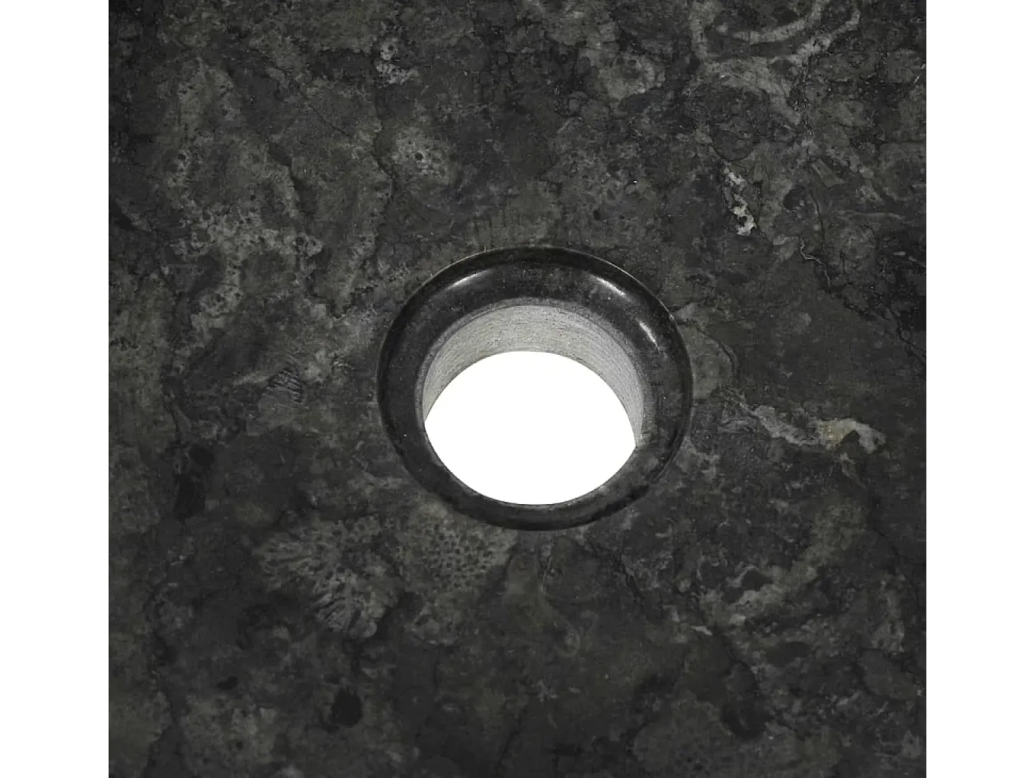 Lucien-Laurent Lavabo de mármol negro 40x12 cm