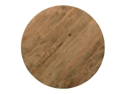MACY-Mesa de comedor redonda D130, madera