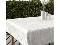 Mantel estampado antimanchas 180x180 cm VENUS, por Soleil d'Ocre