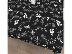 Mantel rectangular estampado antimanchas140x200 cm NEPTUNE, por Soleil d'Ocre