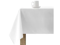 Mantel resinado antimanchas XL Liso blanco 103 - 180x300 cm
