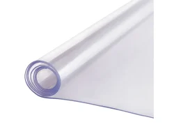 Mantel SucceBuy Protector de Mesa en PVC 107X183 CM, Protector de Escritorio en Plástico Transparente 0.2CM de Grosor